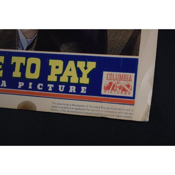 1937 Lobby card 11x14" Chester Morris / Helen Mack, I Promise to Pay pre-WWII - Picture 5 of 7